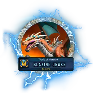 Cataclysm Reins of the Blazing Drake Mount Boost