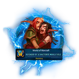 Buy WoW Cataclysm Defender of a Shattered World Title Service